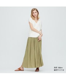 UNIQLO | ワッシャーサテンスカートパンツ(その他)