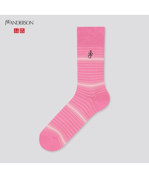 UNIQLO（ユニクロ）の「ソックス（ソックス/靴下・メンズ・NATURAL 30/NAVY 69/OLIVE 57/PINK 12・27-29/25-27）」の4枚目の写真