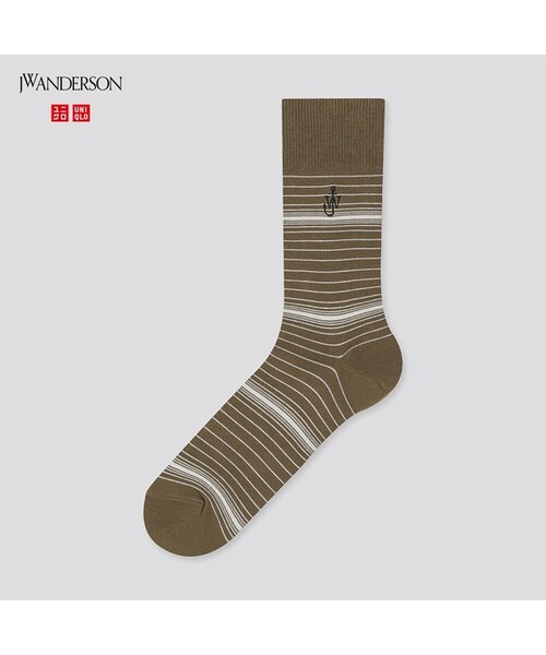UNIQLO（ユニクロ）の「ソックス（ソックス/靴下・メンズ・NATURAL 30/NAVY 69/OLIVE 57/PINK 12・27-29/25-27）」の3枚目の写真