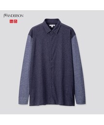UNIQLO | ウォッシュジャージーシャツ(長袖)(シャツ/ブラウス)