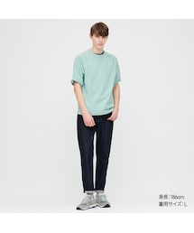 UNIQLO | ラグランスリーブクルーネックTシャツ（5分袖）(Tシャツ/カットソー)