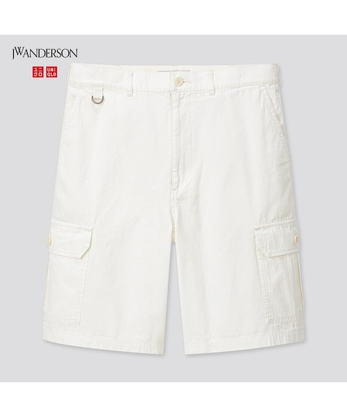 UNIQLO（ユニクロ）の「カーゴショートパンツ（その他パンツ・メンズ・BROWN 35/BLUE 65/OFF WHITE 01・XL/XXL/XS/L/M/S）」の2枚目の写真