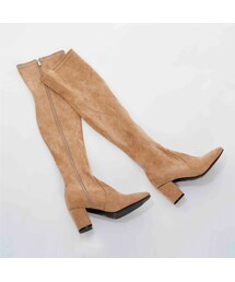 Crayme, | Stretch Knee High Boots (ブーツ)