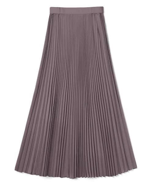 GRL（グレイル）の「ロングプリーツスカート（スカート・レディース・ピスタチオ/オフホワイト/くすみパープル/モカ・M）」の4枚目の写真