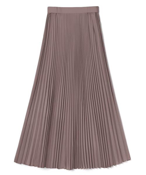 GRL（グレイル）の「ロングプリーツスカート（スカート・レディース・ピスタチオ/オフホワイト/くすみパープル/モカ・M）」の3枚目の写真