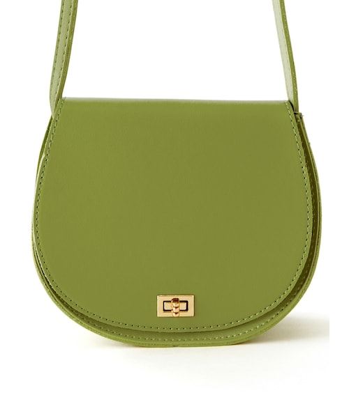 GRL（グレイル）の「エコレザーフラップショルダーバッグ（ショルダーバッグ・レディース・ベージュ/オフホワイト/オリーブ/モカ/グレージュ/カーキ/ピンク/ブルー/ブラック・F）」の7枚目の写真