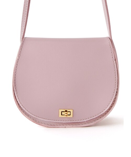 GRL（グレイル）の「エコレザーフラップショルダーバッグ（ショルダーバッグ・レディース・ベージュ/オフホワイト/オリーブ/モカ/グレージュ/カーキ/ピンク/ブルー/ブラック・F）」の9枚目の写真