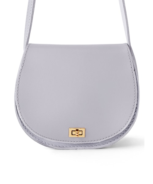 GRL（グレイル）の「エコレザーフラップショルダーバッグ（ショルダーバッグ・レディース・ベージュ/オフホワイト/オリーブ/モカ/グレージュ/カーキ/ピンク/ブルー/ブラック・F）」の8枚目の写真