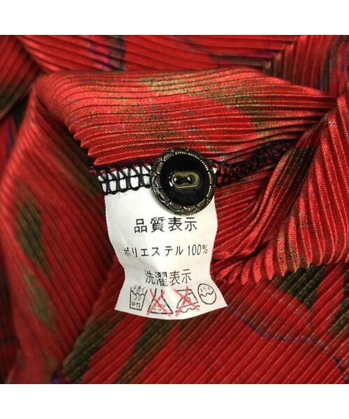 USED(ユーズド)の「Bright red aunty pleats tops-1014-3(Tシャツ/カットソー・レディース・その他)」の12枚目の写真