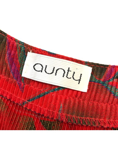 USED(ユーズド)の「Bright red aunty pleats tops-1014-3(Tシャツ/カットソー・レディース・その他)」の13枚目の写真