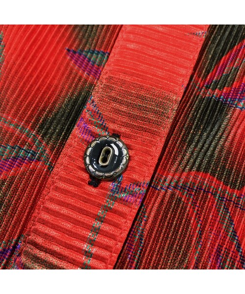 USED(ユーズド)の「Bright red aunty pleats tops-1014-3(Tシャツ/カットソー・レディース・その他)」の8枚目の写真