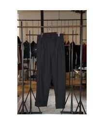JUHA : BIRTH DAY EXCLUSIVE STRIPE TAPERED CROPPED PANTS