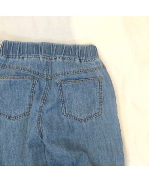 cache cache（カシュ カシュ）の「デニムワイドパンツ（デニムパンツ・キッズ・その他）」の3枚目の写真