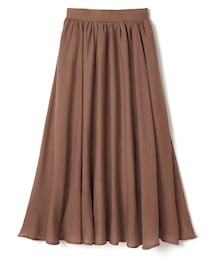 GRL | ギャザーロングフレアスカート(スカート)