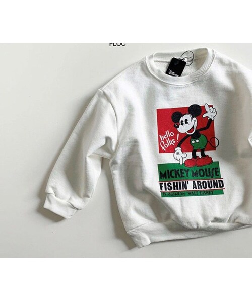 cache cache（カシュ カシュ）の「ミッキー　スウェット（スウェット・キッズ・その他）」の2枚目の写真