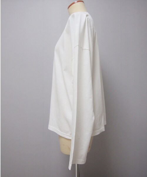 sakishimatokyo（サキシマトーキョー）の「ゆるりらカットソー  カスタード（Tシャツ/カットソー・レディース・その他）」の9枚目の写真