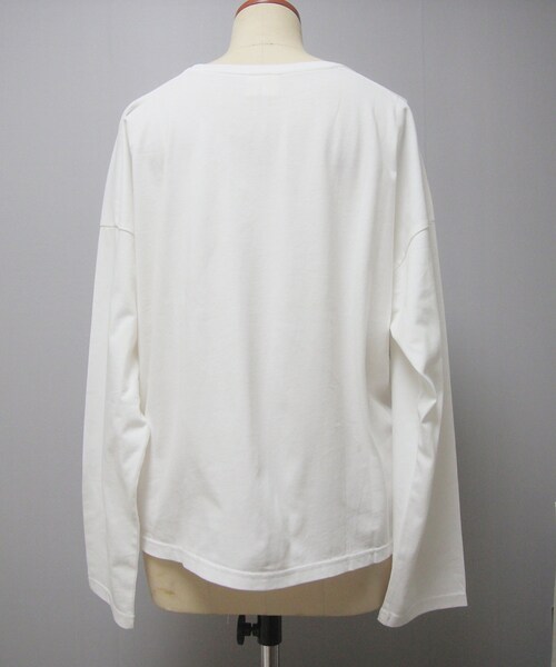 sakishimatokyo（サキシマトーキョー）の「ゆるりらカットソー  カスタード（Tシャツ/カットソー・レディース・その他）」の10枚目の写真