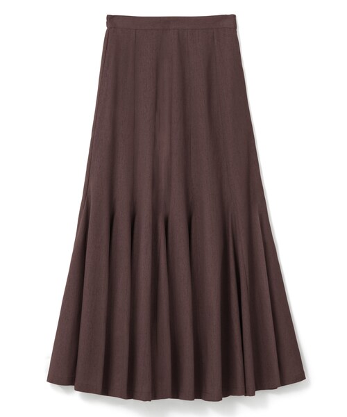 GRL（グレイル）の「マキシフレアスカート（スカート・レディース・ブラック/ブラウン/ベージュ/パープル/グリーン/アイボリー/ブルー・M）」の3枚目の写真