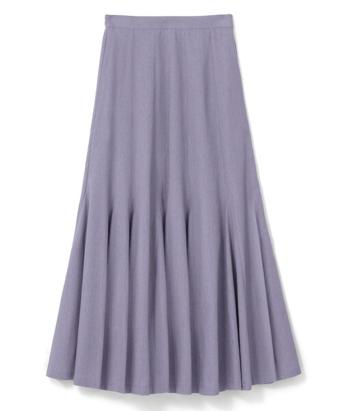 GRL（グレイル）の「マキシフレアスカート（スカート・レディース・ブラック/ブラウン/ベージュ/パープル/グリーン/アイボリー/ブルー・M）」の6枚目の写真