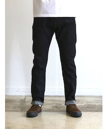 アナクロノーム　デニム　NM5P02 W32 NM-5P02 BASIC SLIM JEANS TYPE-γ INDIGO OW – ANACHRONORM