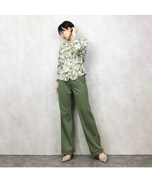 USED | VINVERT elegant flower shirt-1008-3(シャツ/ブラウス)