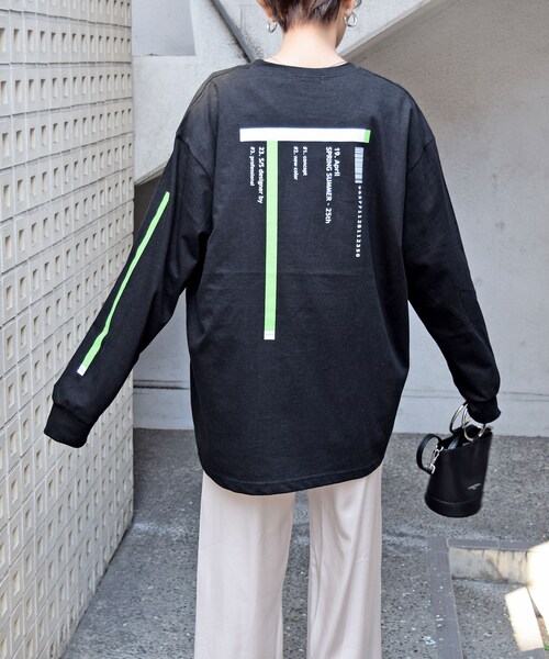 no brand(ノーブランド)の「AtoZ ロンTee(Tシャツ/カットソー・レディース・その他)」の3枚目の写真