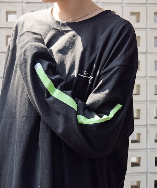 no brand(ノーブランド)の「AtoZ ロンTee(Tシャツ/カットソー・レディース・その他)」の4枚目の写真