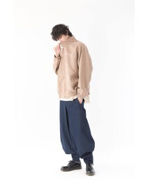 harapeco（ハラペコ）の「Suede Blouson 【HP19-02JK