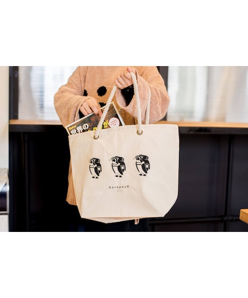 harapeco（ハラペコ）の「ロープハンドルトート【HP18-JP04】（トートバッグ・メンズ・その他）」の3枚目の写真