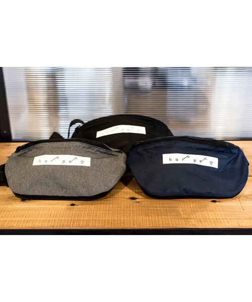 harapeco(ハラペコ)の「ロゴウエストポーチ【HP18-JP02】(ボディバッグ/ウエストポーチ・メンズ・その他)」の1枚目の写真