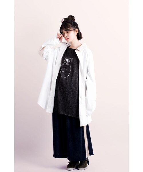 harapeco（ハラペコ）の「バイカラーシャツJK【18SS-04】（シャツ/ブラウス・メンズ・その他）」の2枚目の写真