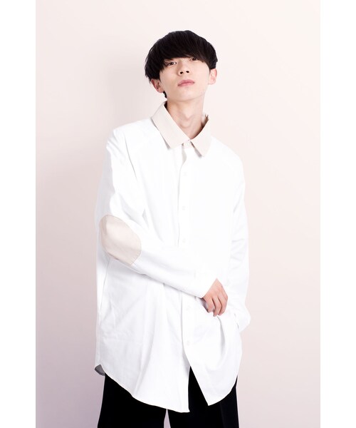 harapeco（ハラペコ）の「バイカラーシャツJK【18SS-04】（シャツ/ブラウス・メンズ・その他）」の8枚目の写真