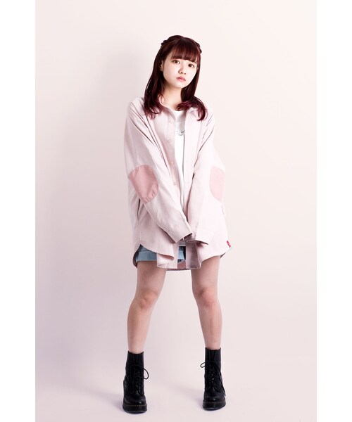 harapeco（ハラペコ）の「バイカラーシャツJK【18SS-04】（シャツ/ブラウス・メンズ・その他）」の5枚目の写真