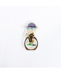 STORES.jp | ILLCOMMONS ”BLACK LIL"SMARTPHONE RING（イルコモンズ スマホリング　ブラック）(スマホグッズ)