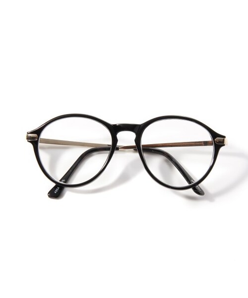 JUNRED(ジュンレッド)の「ボストンタイプメガネ(その他・メンズ・ブラック・F)」の1枚目の写真
