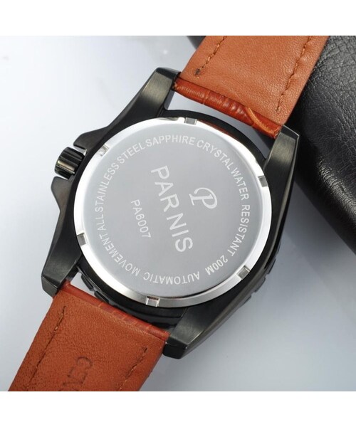 no brand（ノーブランド）の「PARNIS 機械式腕時計 オマージュウォッチ