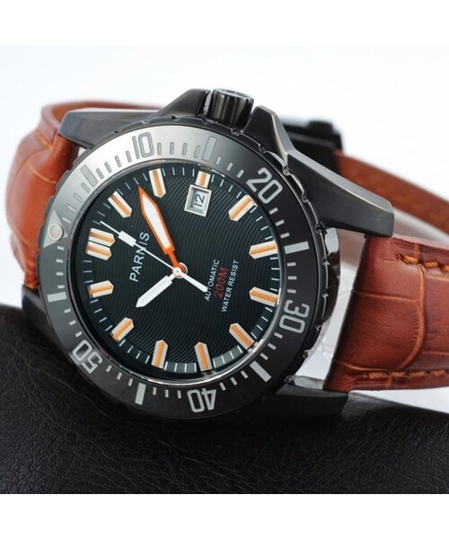 no brand（ノーブランド）の「PARNIS 機械式腕時計 オマージュウォッチ