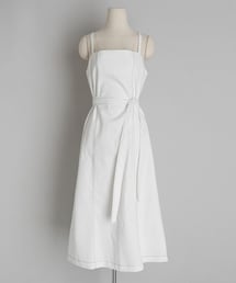 DHOLIC | ストラップ付ステッチキャミワンピース(ワンピース)