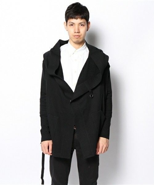 MUZE（ミューズ）の「MUZE/HOODED COAT（その他アウター・メンズ・ブラック・FREE）」の2枚目の写真