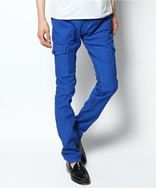 Johnbull Private labo（ジョンブルプライベートラボ）の「サルエルカーゴパンツ（カーゴパンツ・メンズ・ホワイト/ブラック/チャコールグレー/カーキ/オリーブ/ブルー/ブルーグリーン・SMALL/MEDIUM/LARGE/X-LARGE/XX-LARGE）」の6枚目の写真