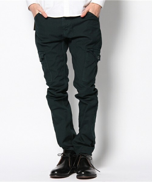 Johnbull Private labo（ジョンブルプライベートラボ）の「サルエルカーゴパンツ（カーゴパンツ・メンズ・ホワイト/ブラック/チャコールグレー/カーキ/オリーブ/ブルー/ブルーグリーン・SMALL/MEDIUM/LARGE/X-LARGE/XX-LARGE）」の7枚目の写真