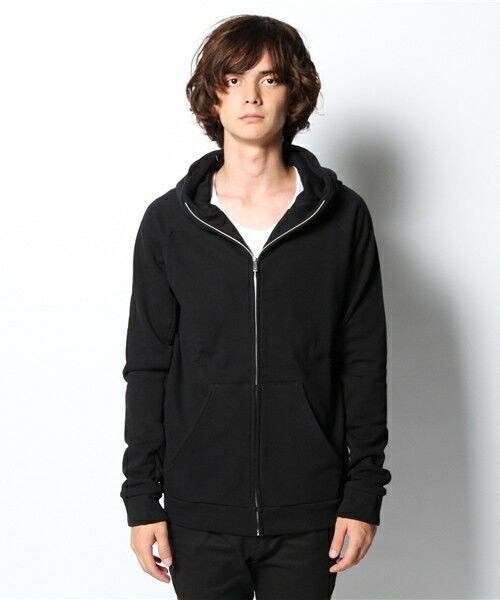 2 class.ics（トゥークラスドットイクス）の「パーカー（パーカー・メンズ・ブラック/チャコールグレー・MEDIUM/LARGE）」の4枚目の写真