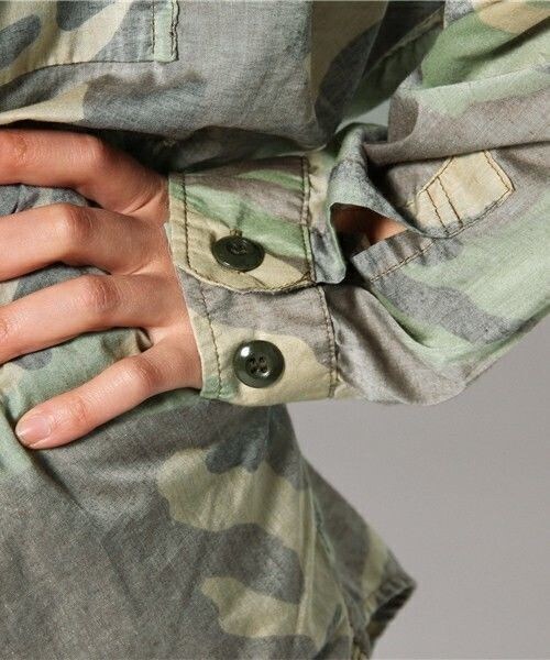 Johnbull Private labo(ジョンブルプライベートラボ)の「カモフラージュシャツ(シャツ/ブラウス・レディース・カモフラージュ・FREE)」の7枚目の写真