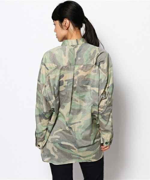 Johnbull Private labo(ジョンブルプライベートラボ)の「カモフラージュシャツ(シャツ/ブラウス・レディース・カモフラージュ・FREE)」の5枚目の写真