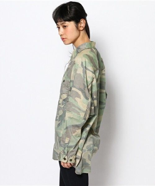 Johnbull Private labo(ジョンブルプライベートラボ)の「カモフラージュシャツ(シャツ/ブラウス・レディース・カモフラージュ・FREE)」の4枚目の写真