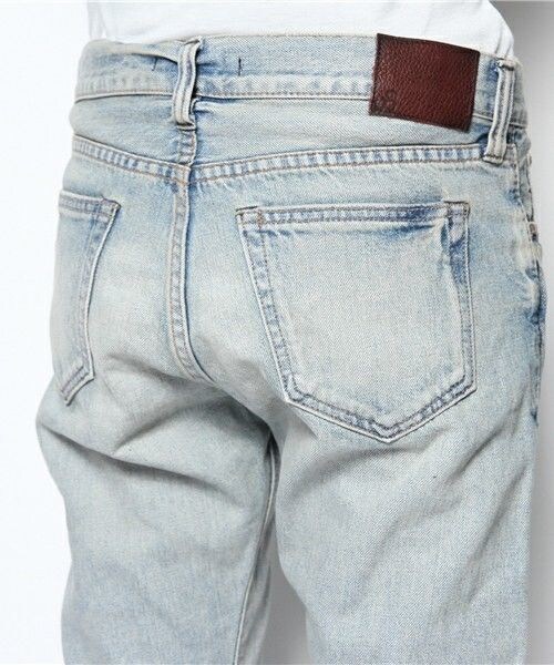 Johnbull Private labo(ジョンブルプライベートラボ)の「アンクルジーンズ(デニムパンツ・レディース・ブルー/ブルー系その他・X-SMALL/SMALL/MEDIUM/LARGE/X-LARGE)」の6枚目の写真