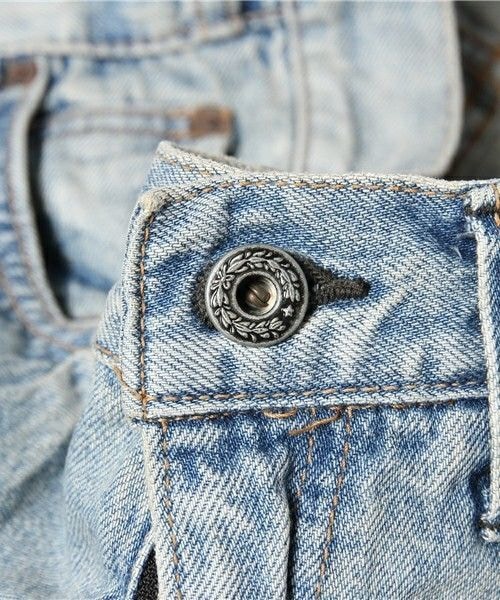 Johnbull Private labo(ジョンブルプライベートラボ)の「アンクルジーンズ(デニムパンツ・レディース・ブルー/ブルー系その他・X-SMALL/SMALL/MEDIUM/LARGE/X-LARGE)」の10枚目の写真