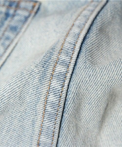 Johnbull Private labo(ジョンブルプライベートラボ)の「アンクルジーンズ(デニムパンツ・レディース・ブルー/ブルー系その他・X-SMALL/SMALL/MEDIUM/LARGE/X-LARGE)」の15枚目の写真