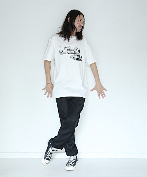 MAYK(メイク)の「DeLorean(Tシャツ/カットソー・レディース・ホワイト/ブラック/ベージュ・1/2/3)」の5枚目の写真