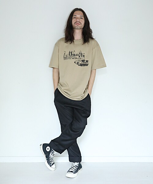 MAYK(メイク)の「DeLorean(Tシャツ/カットソー・レディース・ホワイト/ブラック/ベージュ・1/2/3)」の12枚目の写真